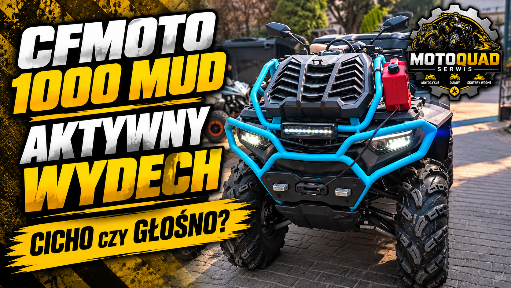 CFMOTO 1000 MUD – aktywny wydech – MotoQuad Serwis