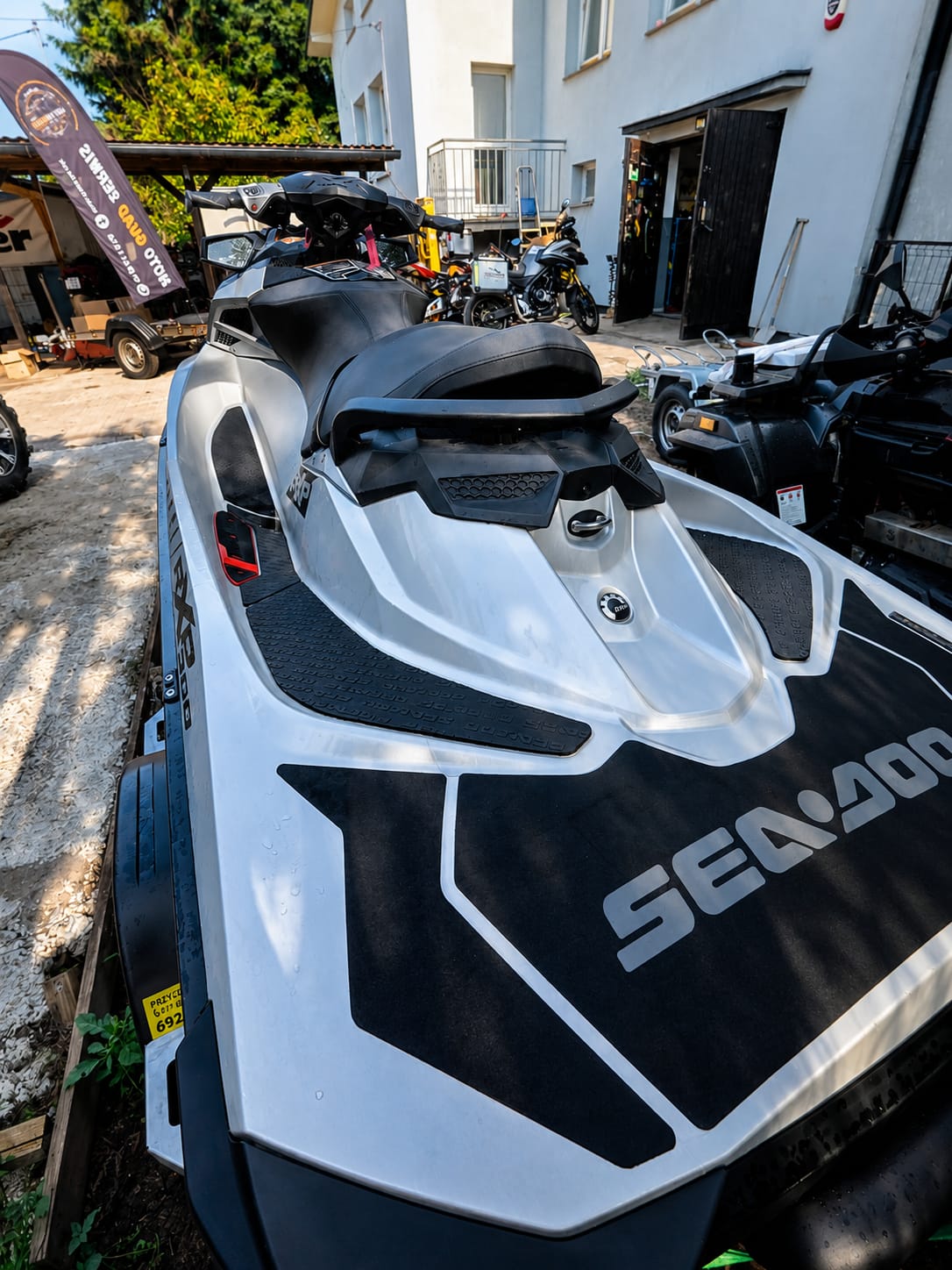 Sea-Doo 300 podczas diagnostyki w MotoQuad Serwis